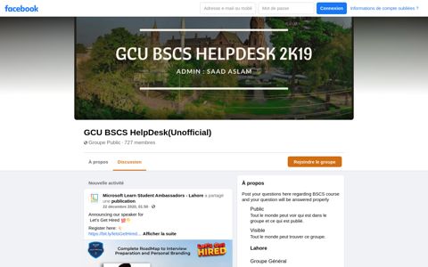 GCU BSCS HelpDesk(Unofficial) Public Group | Facebook