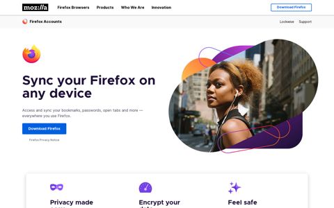 Firefox Sync - Mozilla
