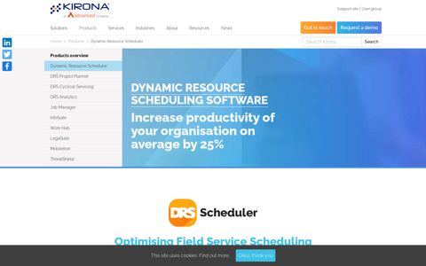 Dynamic Resource Scheduling Software | Kirona Solutions