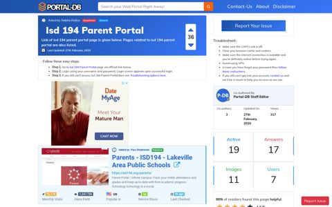 Isd 194 Parent Portal