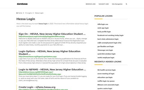 Hessa Login ❤️ One Click Access - iLoveLogin