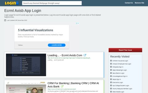 Ecrml Axisb App Login - Loginii.com