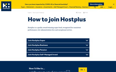How to join Hostplus