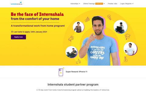 Internshala Student Partner (ISP)