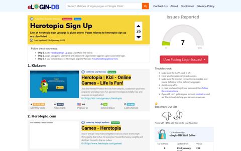 Herotopia Sign Up