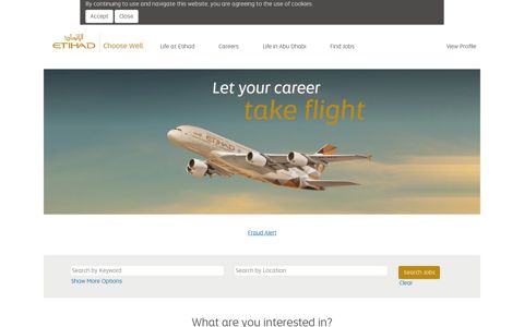 Jobs at Etihad Airways