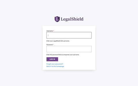 Log in | LegalShield USA
