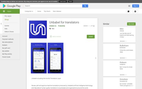 Unbabel for translators - Apps on Google Play