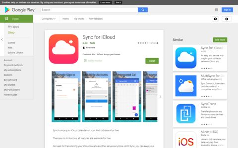 Sync for iCloud - Apps on Google Play