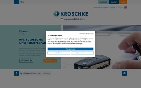 Die Zulassungsdienste der Christoph Kroschke GmbH