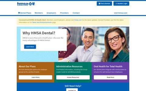Employers | HMSA Dental