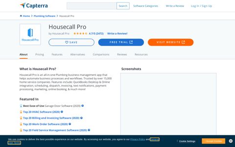 Housecall Pro Reviews and Pricing - 2020 - Capterra