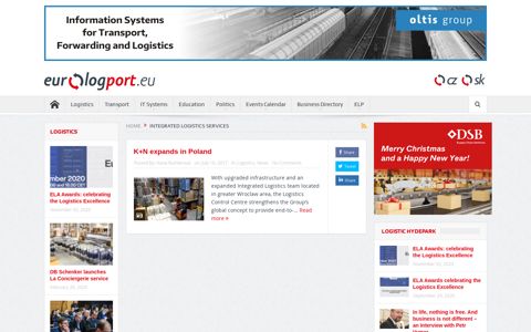 integrated logistics services | Euro logistics portal