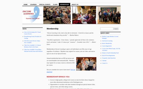 Membership | Encore Learning