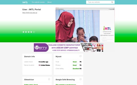 imtl.moe.edu.sg - User : iMTL Portal - IMTL Moe - Sur.ly