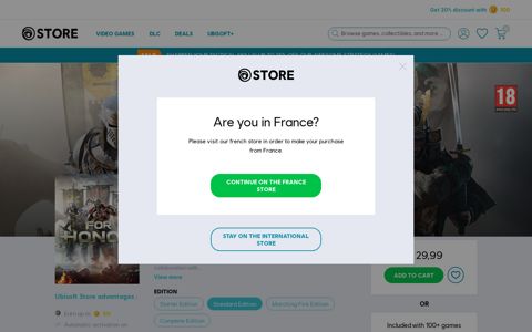 For Honor - Ubisoft Store