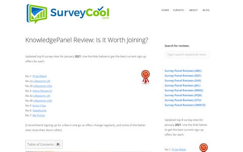 KnowledgePanel Review: Is It Worth Joining? - Survey Cool