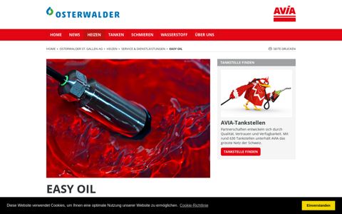 EASY Oil | Osterwalder St. Gallen - AVIA Osterwalder