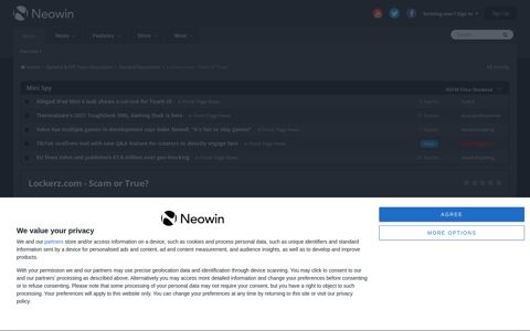 Lockerz.com - Scam or True? - General Discussion - Neowin