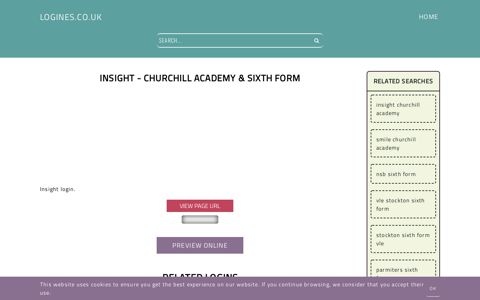 Insight - Churchill Academy & Sixth Form - General ...
