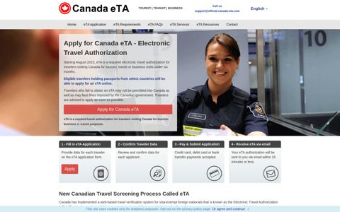 Apply for a Canada eTA | Electronic Travel Authorization for ...