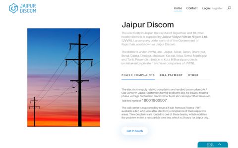 JVVNL - Jaipur Electricity Complaints & Online Bill Payment ...