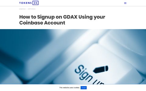 How to Signup on GDAX Using your Coinbase Account ...