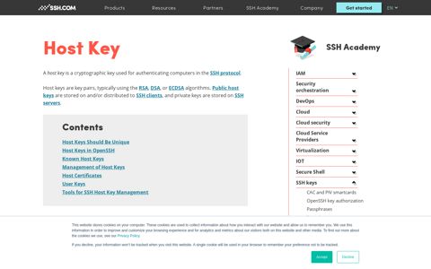 SSH Host Key - What, Why, How - SSH.com