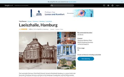 Visit Laeiszhalle on your trip to Hamburg or Germany • Inspirock