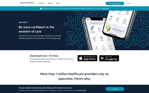 Epocrates: Point of care medical application