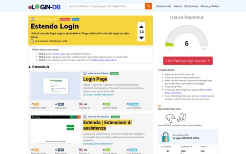 Estendo Login - A database full of login pages from all over ...