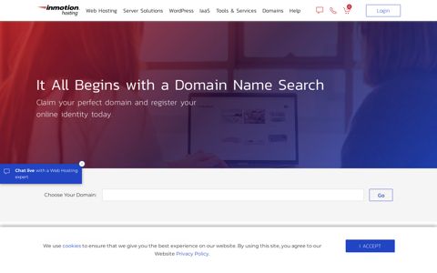 Domain Name Registration & Domain Transfers | InMotion ...
