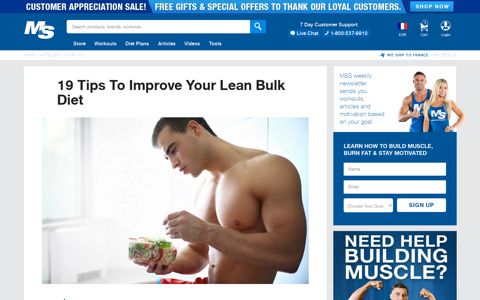 19 Tips To Improve Your Lean Bulk Diet | Muscle & Strength
