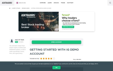 IG Demo Account (Tutorial & Review) - AskTraders.com