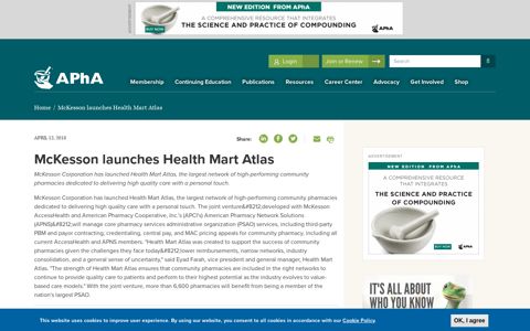 McKesson launches Health Mart Atlas | American Pharmacists ...