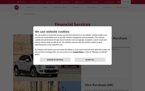 Fiat Financial Services | Fiat UK
