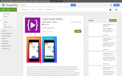 Learn Code Online - Apps on Google Play
