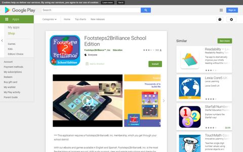 Footsteps2Brilliance School Edition - Apps on Google Play