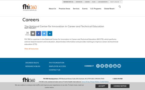 Careers | FHI 360
