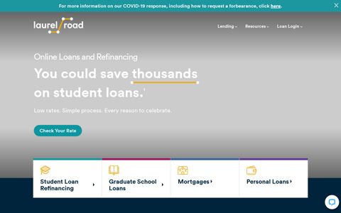 Laurel Road | Student Loan Refinancing, Mortgages, Personal ...
