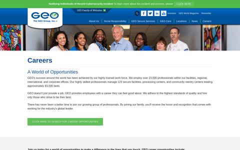 Careers - The GEO Group