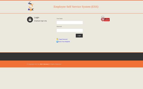 SGC Services Pvt. Ltd. - ESS
