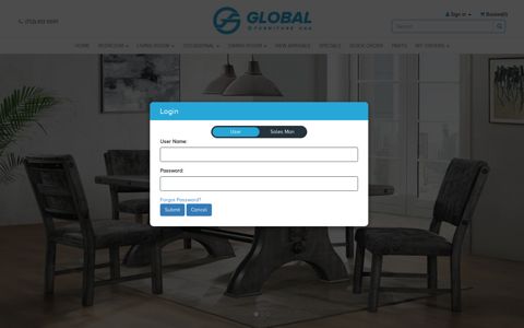 Login - Global Furniture USA