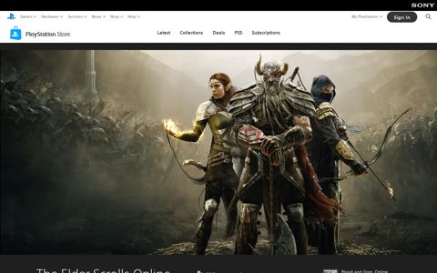 The Elder Scrolls Online - PlayStation Store