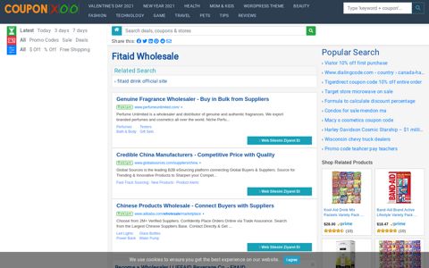 Fitaid Wholesale - 12/2020 - Couponxoo.com