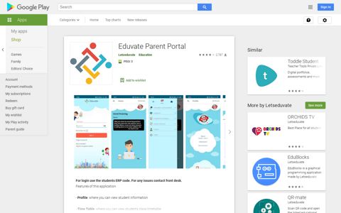 Eduvate Parent Portal – Apps on Google Play