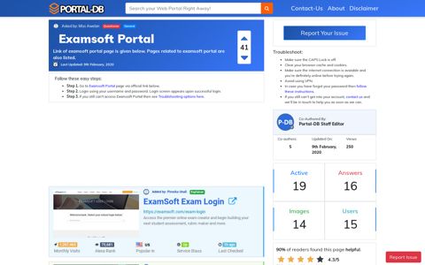 Examsoft Portal