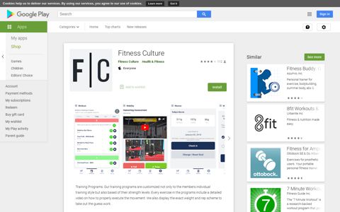 Fitness Culture – Apps on Google Play