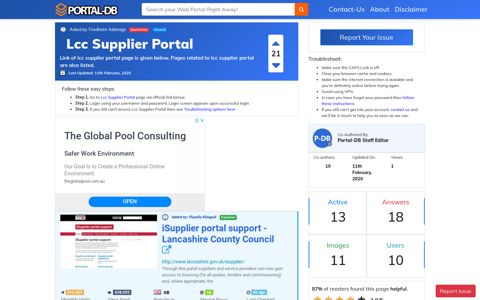Lcc Supplier Portal
