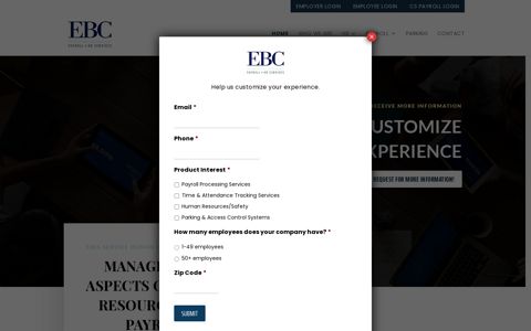 EBC Inc.: Home